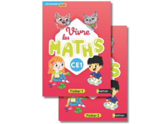 COMPRA / ACHAT - Vivre les maths - Fichier de l'élève CE1 - fichier en 2 volumes Programme 2025