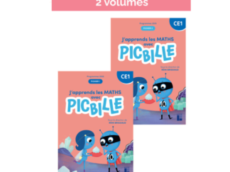 COMPRA / ACHAT - J’apprends les maths avec Picbille CE1- fichier élève en 2 volumes- Editions 2025