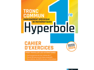 COMPRA / ACHAT - Mathématiques - Cahier Hyperbole 1ère - Nouvelle édition 2026